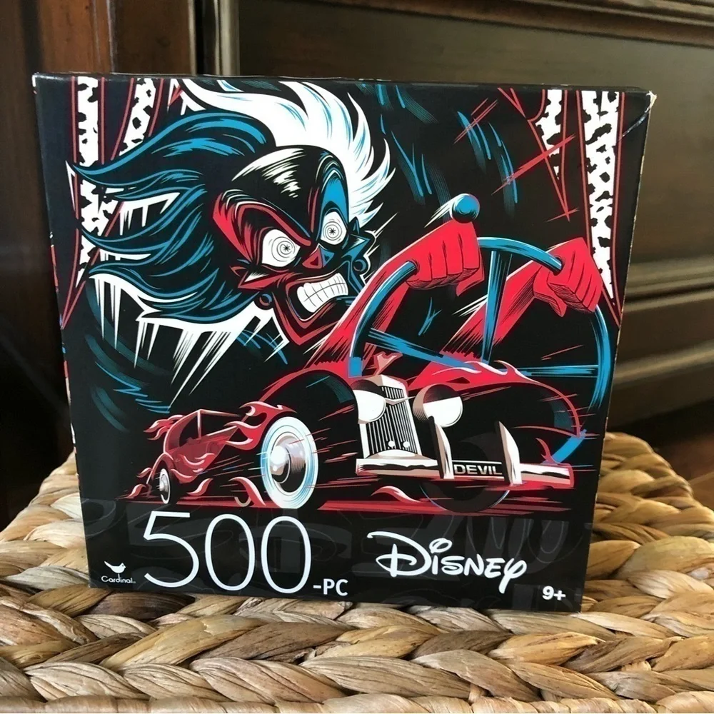 Disney 101 Dalmatians Cruella De Vil Speed Demon 500pc. Puzzle